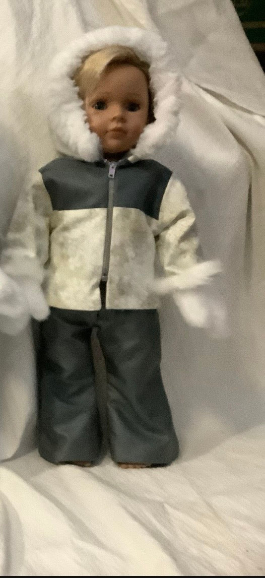 2 piece Snowsuits w/mittens