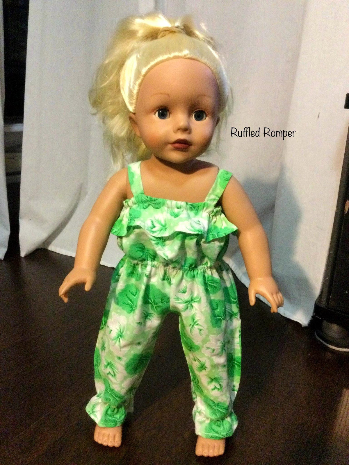 Ruffled romper